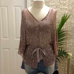 Sequin Blouse